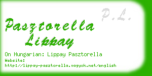 pasztorella lippay business card